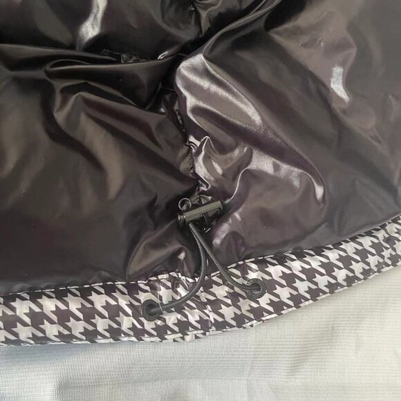 Moncler X Frgmt Socotrine Houndstooth Short Down Jacket - Picture 6 of 16